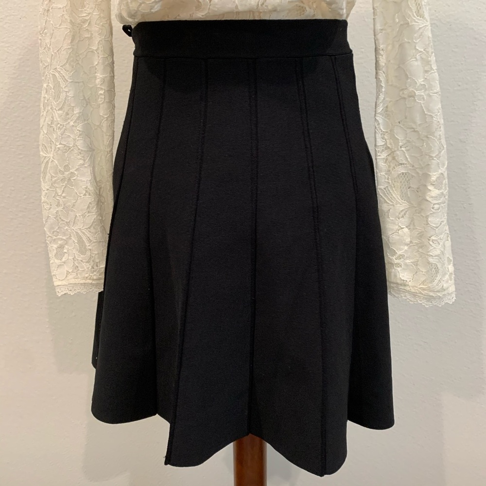 BCBG A Line Skirt with Pleats